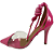 Scarpin Gioh Shoes Salto Alto Fino Vinil Pink - Imagem 1