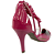 Scarpin Gioh Shoes Salto Alto Fino Vinil Pink - Imagem 3