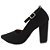 Scarpin Gioh Shoes Salto Alto Bloco Onda Preto - Imagem 2