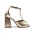 SANDALIA GIOH SHOES BLOCO ALTO SPIKE DOURADO - Imagem 4