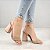 SANDALIA GIOH SHOES BLOCO ALTO NUDE COM DOURADO - Imagem 4