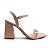SANDALIA GIOH SHOES BLOCO ALTO NUDE COM CORRENTE - Imagem 4