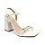SANDALIA GIOH SHOES BLOCO ALTO BRANCO COM CORRENTE - Imagem 3