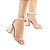 SANDALIA GIOH SHOES BLOCO ALTO NUDE POÁ - Imagem 2