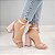 SANDALIA GIOH SHOES BLOCO ALTO NUDE POÁ - Imagem 5