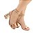 SANDALIA GIOH SHOES BLOCO ALTO DOURADO - Imagem 1