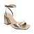 SANDALIA GIOH SHOES BLOCO ALTO FIVELA DOURADA - Imagem 3