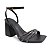 SANDALIA GIOH SHOES BLOCO ALTO PRETO COM CHUMBO - Imagem 3