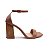 SANDALIA GIOH SHOES BLOCO ALTO MARROM - Imagem 4