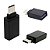 ADAPTADOR USB 3.0 FEMEA PARA TYPE-C OTG FLASH MACHO KP-UC5048 PRETO KNUP - Imagem 1