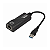 ADAPTADOR USB C 3.0 X RJ45 10/100/1000 KP-AD103 PRETO KNUP - Imagem 1