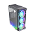 GABINETE GAMER CG-01FF SKYTROOPER 3 FAN + FITA RGB PRETO K-MEX - Imagem 4