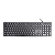 TECLADO STANDARD KM-D628 MEMBRANA PRETO K-MEX - Imagem 1