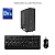 PC COMPACTO PRETO I5 10400 8GB SSD 256GB + KIT TECLADO E MOUSE PRETO C/FIO DINOPC - Imagem 1