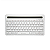 TECLADO SEM FIO BLUETOOTH K-BT100WH BRANCO C3-TECH - Imagem 1