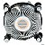 Cooler para Intel LGA 1150, 1151, 1155, 1156, 1200 - E97379-003 - Imagem 2