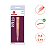 Pinça Rose Gold Ponta Fina Bc-513 Design Sobrancelha Mundial - Imagem 2