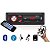 Rádio Carro Automotivo Mp3 E-tech Light Bluetooth Usb Aux Sd - Imagem 1