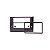 Moldura Expex 2 Din Stilo Preto Jp/ch 2003 A 2010 Epx 246 - Imagem 1