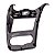 Moldura Expex 2 Din Sandero 12 a 14 Bk Piano C/prata Epx 223 - Imagem 3