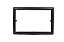 Moldura Expex 1 e 2 Din Megane 2007 a 2012 Preta Epx453 - Imagem 2