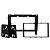Moldura Expex 2 Din Gol G3 1999 a 2005 Preta Epx 076 - Imagem 1