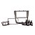 Moldura Expex 2 Din voyag savero Gol Preta 2008>2012 Epx 079 - Imagem 1