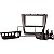 Moldura Expex 2 Din Gol Saveiro G6 Pt Epx 119 - Imagem 1