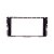Moldura Expex 2 Din Hilux e SRV 2012 a 2016 Prata Epx 286 - Imagem 3