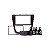 Moldura Expex 2 Din Gol Voyage Saveiro 08-12 s/ bot Epx 078 - Imagem 1