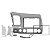 Moldura Expex 2 Din New Civic 2007 a 2011 Ch Epx 207 - Imagem 1