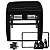 Moldura Fiamon 2 Din Linea 2008 a 2014 Blak Piano 4021 - Imagem 1