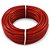 Fio Cabo automotivo Permak 10,00 Mm Vermelho 76p 25 Metros - Imagem 1
