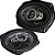 Par Alto Falantes Roadstar 300wrms 69 6x9 Polegadas Sem Tela - Imagem 1