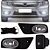 Kit farol auxiliar Milha New Civic 2012 a 2014 Bmo shocklight - Imagem 1
