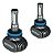 Kit Lampada Ultra Led Titanium Shocklight H8 10000 Lumens - Imagem 1