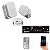 Kit Som Ambiente Taramps Home 80 + 1 Par Caixa Aw4-w Branca - Imagem 1