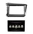 Central Multimidia Android Jr8 X 9 Polegadas Civic 12 a 15 - Imagem 1