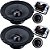Par auto falante 6 polegadas kit 2 vias ophera op90 180wrms - Imagem 4