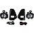 Kit farol milha shocklight kicks 21 diante botao universal - Imagem 1
