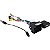 Kit chicote canbus jetta 09 a 12 p/ central android c/ canbu - Imagem 1