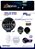 Farol Led Auxiliar Xroad Shocklight Redondo 18 Led 84w 8100L - Imagem 6