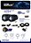 Kit farol auxiliar u7 shocklight duas cores 6500k 3000k 28w - Imagem 6