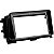 Moldura 9 polegadas expex black piano kicks 2016 a 2021 - Imagem 2