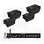 Kit som ambiente Taramps THS 3600 com 4 caixa bsa aw4 preta - Imagem 1