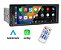 Central Multimídia 1 Din Mp5 Android Auto Car Play Bluetooth E-tech Combat 1 Din - Imagem 1