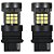 Lâmpada led 1 polo t25 36 led shocklight canbus branca 12v - Imagem 2