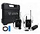 Microfone sem fio headset preto leson link duo com maleta - Imagem 1