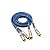 Cabo Rca 5 Metros Dupla Blindagem Cobre 5m Blindado Azul 5mm - Imagem 1