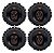 Kit com 2 pares Alto Falante 6 Polegadas Jbl 6trms80 Triaxial totalizando 320wrms - Imagem 1